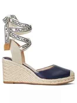 Image of Lauren By Ralph Lauren Paislee-Espadrilles-Wedge - French Navy
