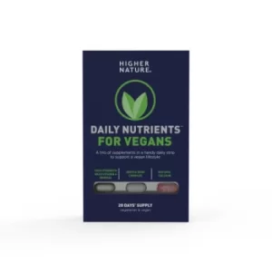 Image of Higher Nature Daily Nutrients for Vegans 1 box