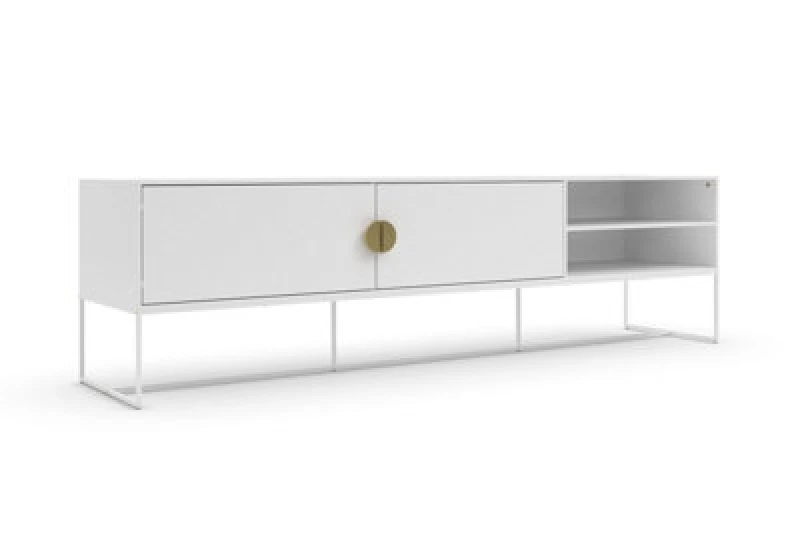 Image of Dorel Asia Cabinet Lowboard In White