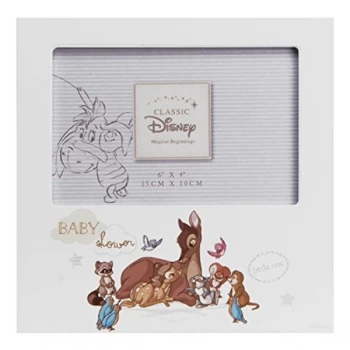 Image of 6" x 4" - Disney Magical Beginnings Frame Bambi Baby Shower