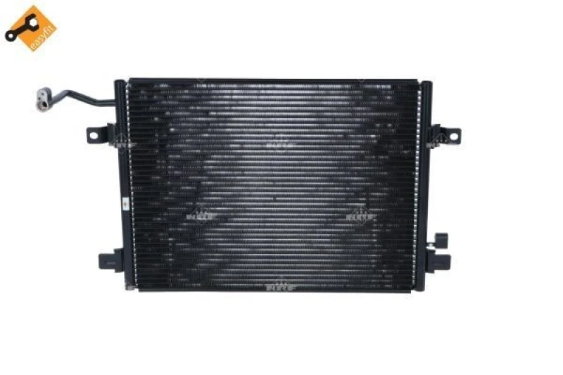 Image of NRF 350430 Condenser EASY FIT with seal ring, with nitrogen filling Aluminium Condenser,air conditioning (448)