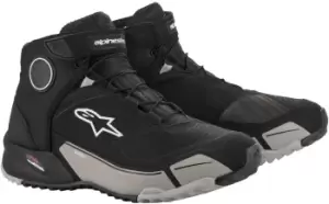 Alpinestars CR-X Drystar Motorcycle Shoes, black-grey, Size 45 46, black-grey, Size 45 46