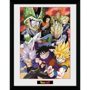 Image of Dragon Ball Z Cell Saga Framed Collector Print