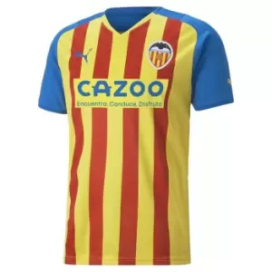 image of Puma Valencia Third Shirt 2022 2023 Adults - Red