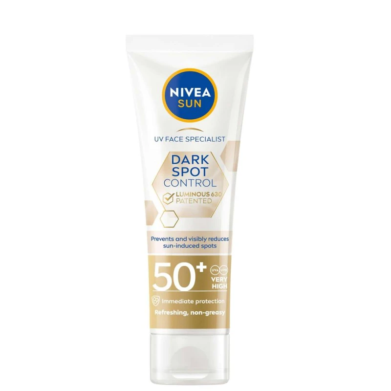 Image of Nivea Luminous Spot Control Sun SPF50+ 40ml