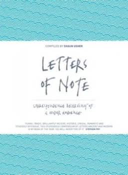 Image of Letters of Note by Shaun Usher Hardback