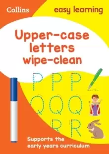 Image of Upper Case Letters Age 3-5 Wipe Clean Activity Book : Ideal for Home Learning