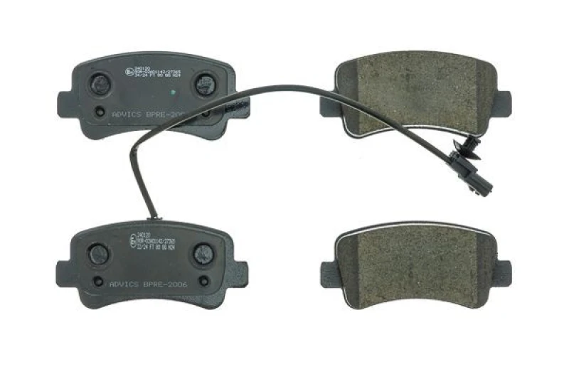 Image of AISIN Brake pad set AISIN BPRE-2006