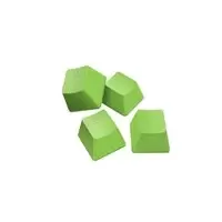 image of Razer PBT Keycap Upgrade Set for Mechanical Gaming Keyboards - Razer Green US/UK RC21-01490400-R3M1