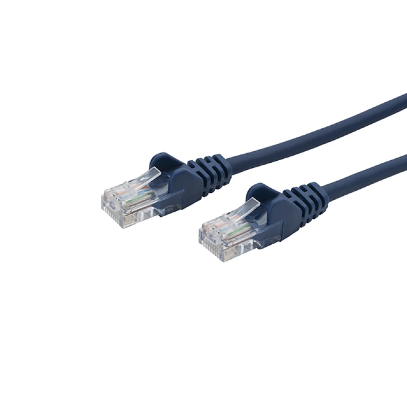 Image of Connekt Gear 0.5m RJ45 CAT6 UTP Stranded Flush Moulded LS0H Network Cable - 24AWG - Blue