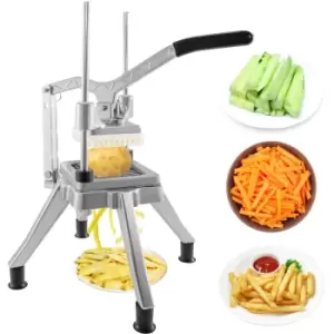 Image of Vevor - Commercial Vegetable Chopper 1/4-Inch Commercial Dicer Stainless Steel Commercial Vegetable Chopper Commercial Food Chopper for Potatoes