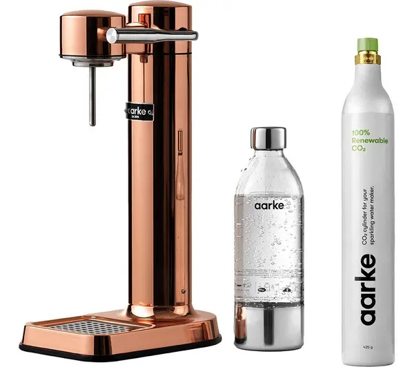 Image of AARKE Carbonator 3 Sparkling water maker - Copper, Gold 7350091794283
