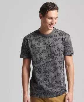 Image of Superdry Mens Vintage Pocket T-Shirt Black - Size: Xxl