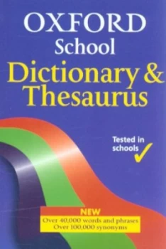 Image of Oxford School Dictionary and Thesaurus by R. E Allen Book