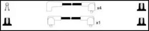 Image of Remax HT Ignition Leads Cable Set Replaces ZEF 770,B797,300/792,XC785,LS-78,LS-79,DRL171,409 75 5080,51278053,73066,RVS18,RVU18,DKB214,LDRL203,RC-AT40