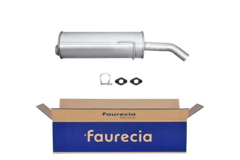 Image of Rear silencer HELLA 8LD 366 031-931