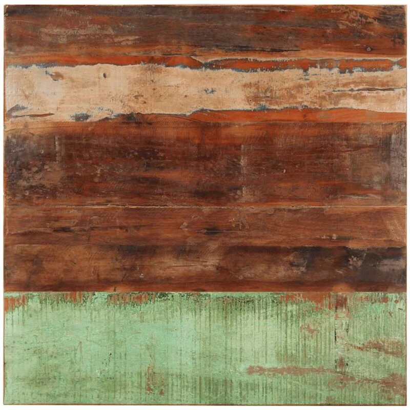 Image of VIDAXL Vidaxl - Square Table Top 80x80cm 15-16mm Solid Reclaimed Wood 8719883793993
