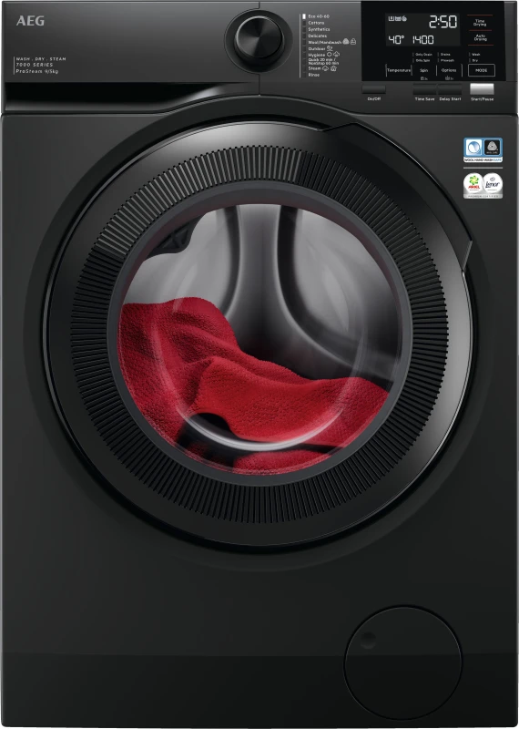 Image of AEG LWR7196U4B 9kg/5kg ProSteam Washer Dryer 7000 Series - GRAPHITE LWR7196U4B