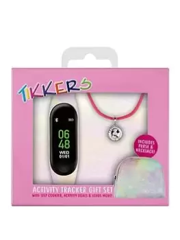 image of Tikkers Activity tracker Gift Set - Kids, Pink