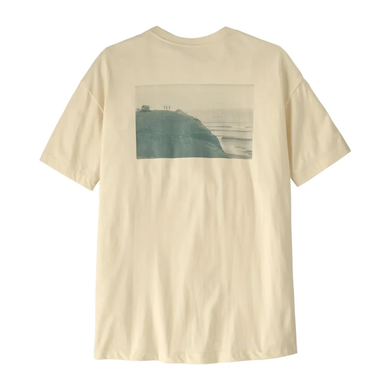 Image of Womens Oversized T-Shirt Patagonia Water People Spotter Beige Female XS