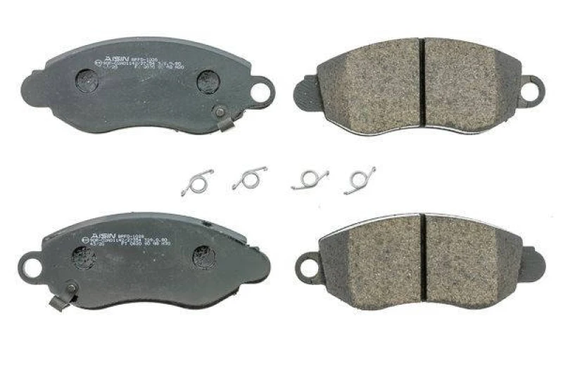 Image of AISIN BPFO-1028 Brake pad set Premium ADVICS by AISIN with acoustic wear warning Brake Pad Set,disc brake (402)