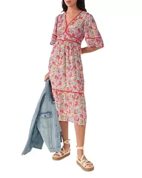 Image of ba & sh Aquila Midi Dress