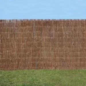 image of Garden Gear 2cm Brushwood Thatch Screen Roll - 1.5m x 4m