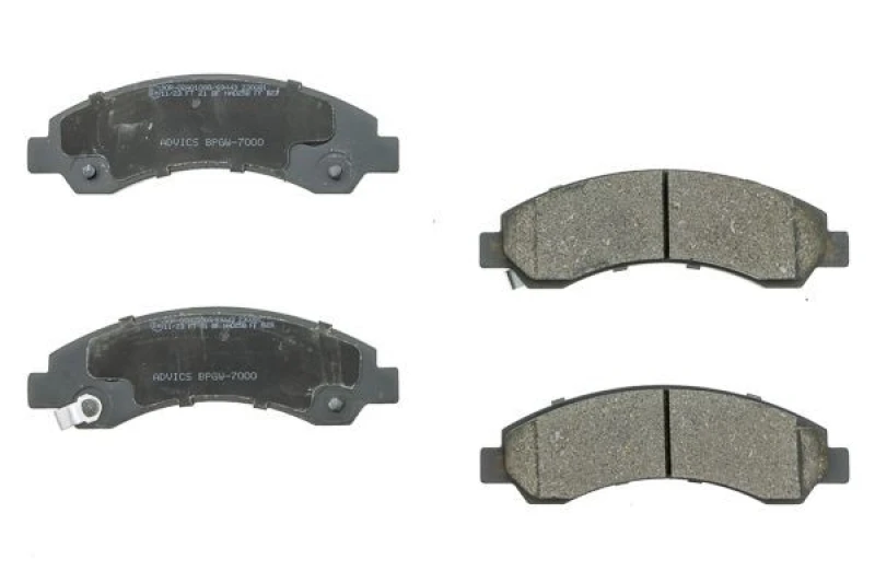 Image of AISIN BPGW-7000 Brake pad set Brake Pad Set,disc brake (402)