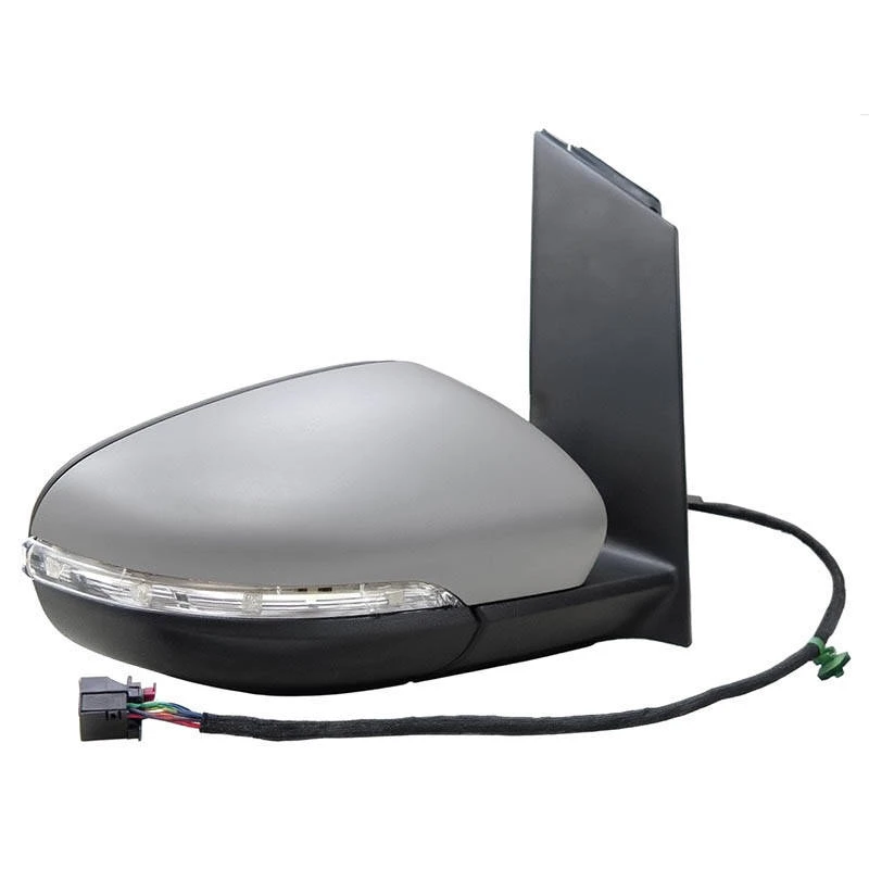 Image of TYC 337-0177 Wing mirror Right, Heatable, primed Outside Mirror (50)