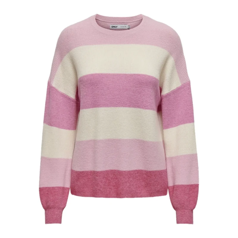Image of Only Womens striped sweater Only Atia Rose Female XS