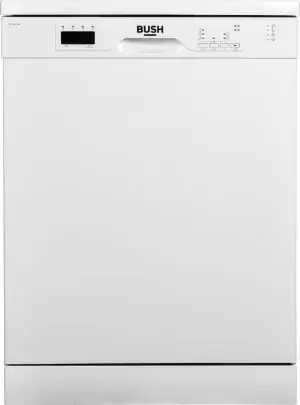 image of Bush BFSSAE12W Freestanding Dishwasher