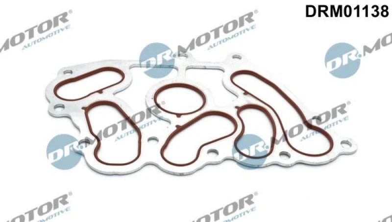 Image of DR.MOTOR AUTOMOTIVE Oil cooler gasket DR.MOTOR AUTOMOTIVE DRM01138