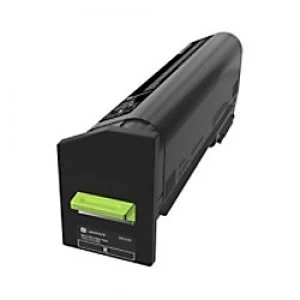 image of Lexmark 82K2UKE Black Laser Toner Ink Cartridge