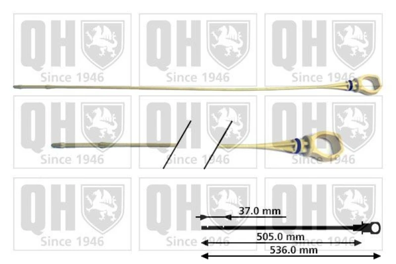 Image of QUINTON HAZELL Oil Dipstick QUINTON HAZELL QOD113