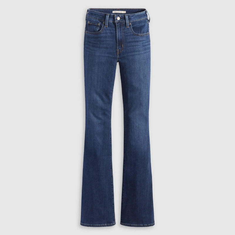 Image of Levis Womens High Rise Flare Bootcut Jeans Health Is Wlth female 25 L32