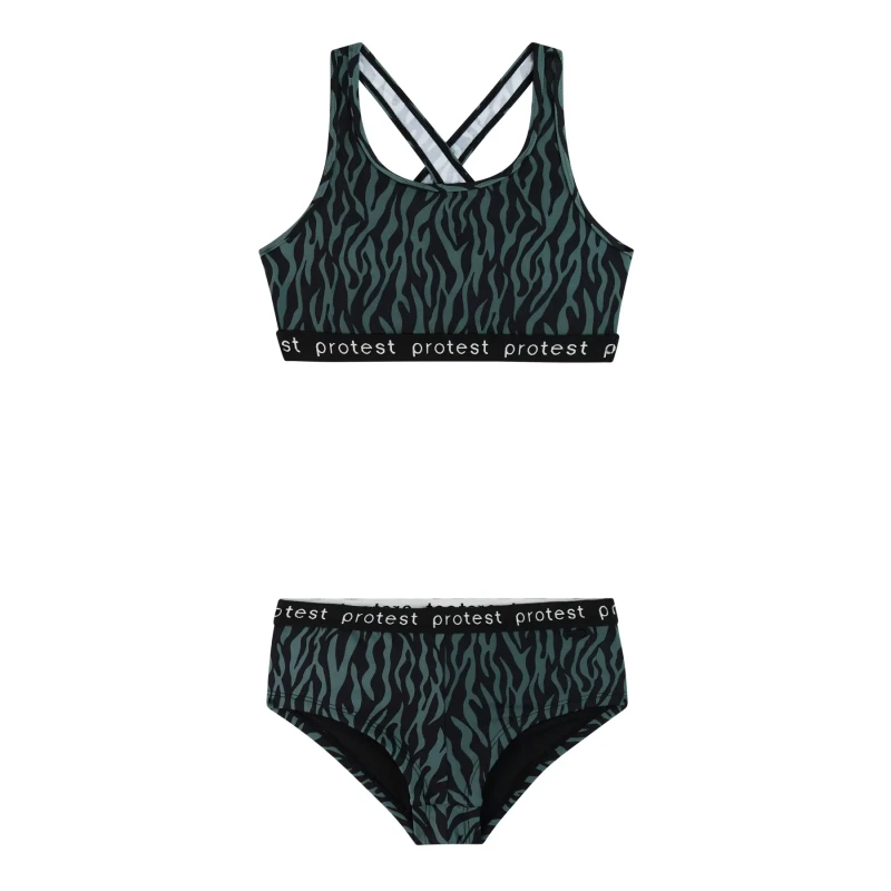 Image of Protest 2 Piece swimsuit for girls Protest Monicas Vert Female 4 ans