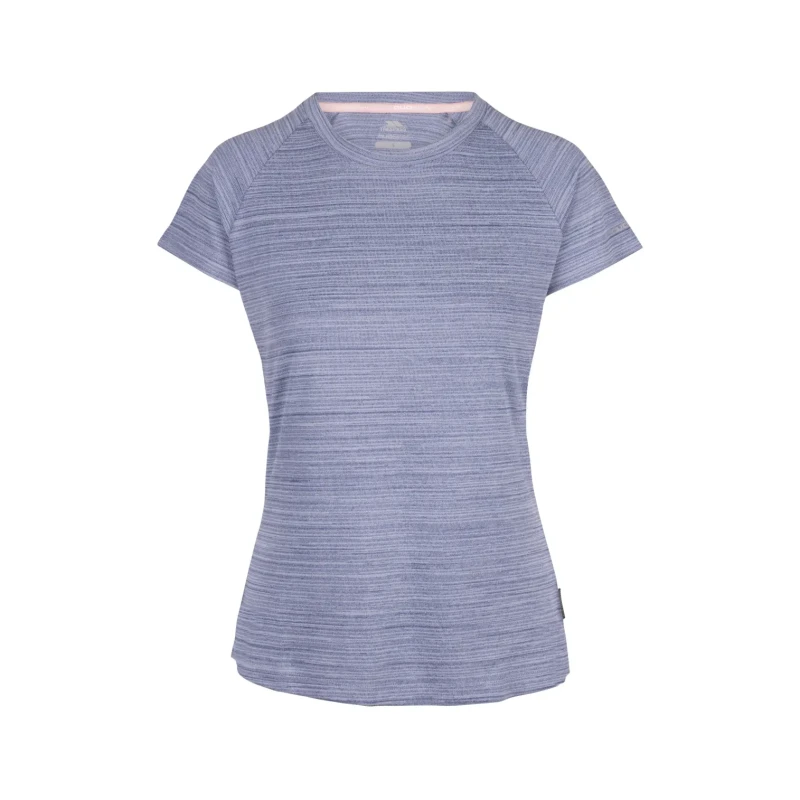 Image of Womens T-Shirt Trespass Vickland Bleu Female 2XS