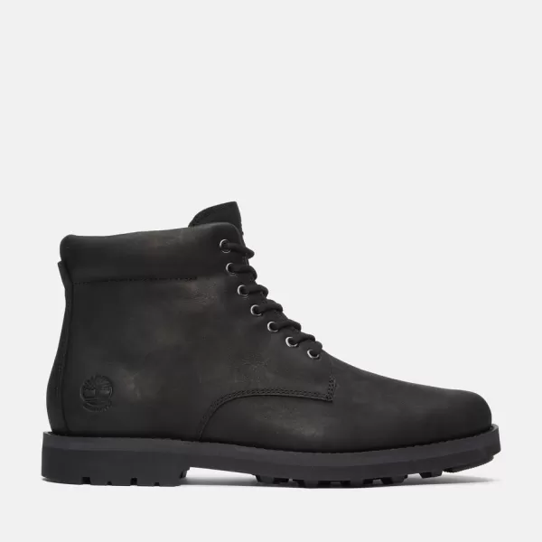 Image of Timberland Alden Brook Side-zip Boot For Men In Black Black, Size 10