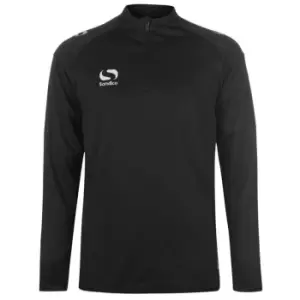 image of Sondico Mid Layer Top Mens - Black