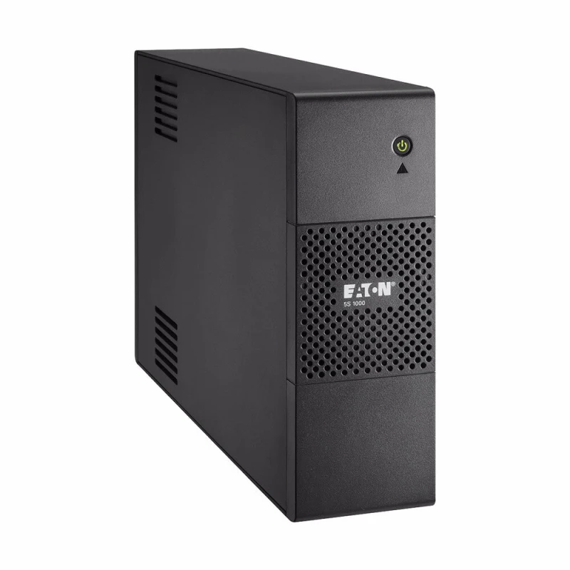 Image of Eaton 5S 1500i - UPS - AC 220/230/240 V - 900 Watt - 1500 VA - 1-phase - 9 Ah - USB - output connectors: 8 - Black 5S1500IBS Black