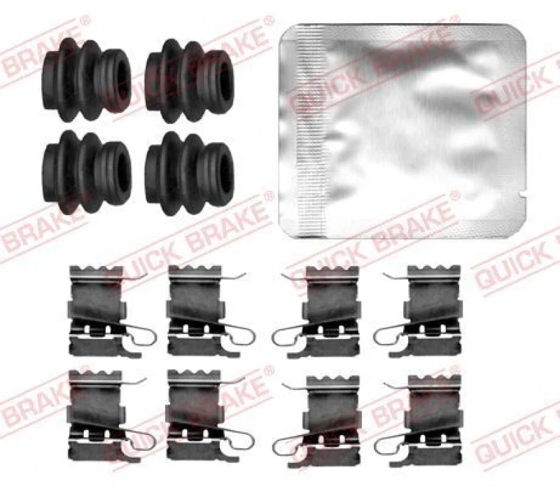 Image of QUICK BRAKE Brake pad fitting kit QUICK BRAKE 109-0192