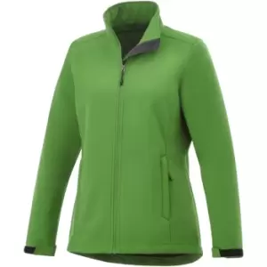 image of Elevate Womens/Ladies Maxson Softshell Jacket (L) (Fern Green)