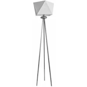 image of Helam Lighting - Helam Adamant Tripod Floor Lamp Grey 40cm