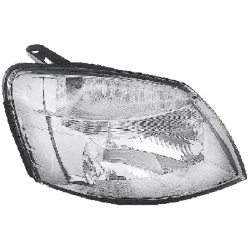 Image of DIEDERICHS 4012680 Headlights H4, Right, with motor for headlamp levelling Headlight (259)