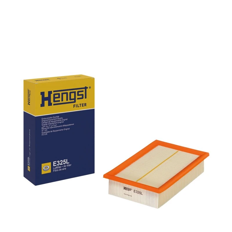 Image of HENGST FILTER E325L Air filter Filter Insert Air Filter (8)
