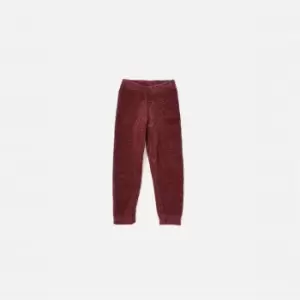 image of Missguided Knitted Chenille Leggings - Red