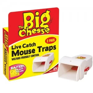 Image of STV Zeroin Live Catch Mouse Traps Pack of 2