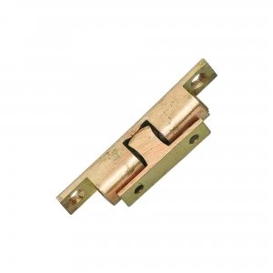 image of Wickes Double Ball Catch - Brass 51mm Pack of 2