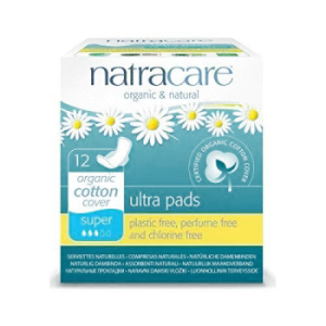 Image of Natracare Natural Ultra Pads Super With Wings - 12s