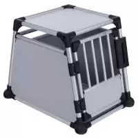 image of Trixie Aluminium Dog Crate - Size S: 55 x 78 x 62cm (L x W x H)